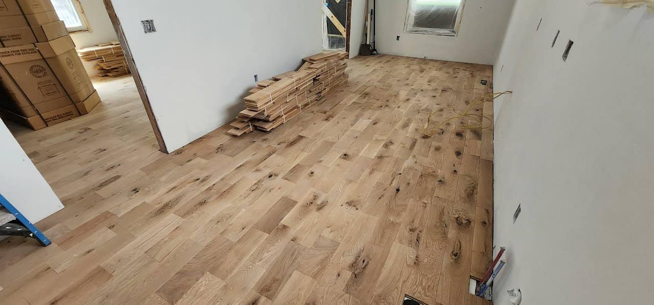 Hallway Hardwood Restoration - After
