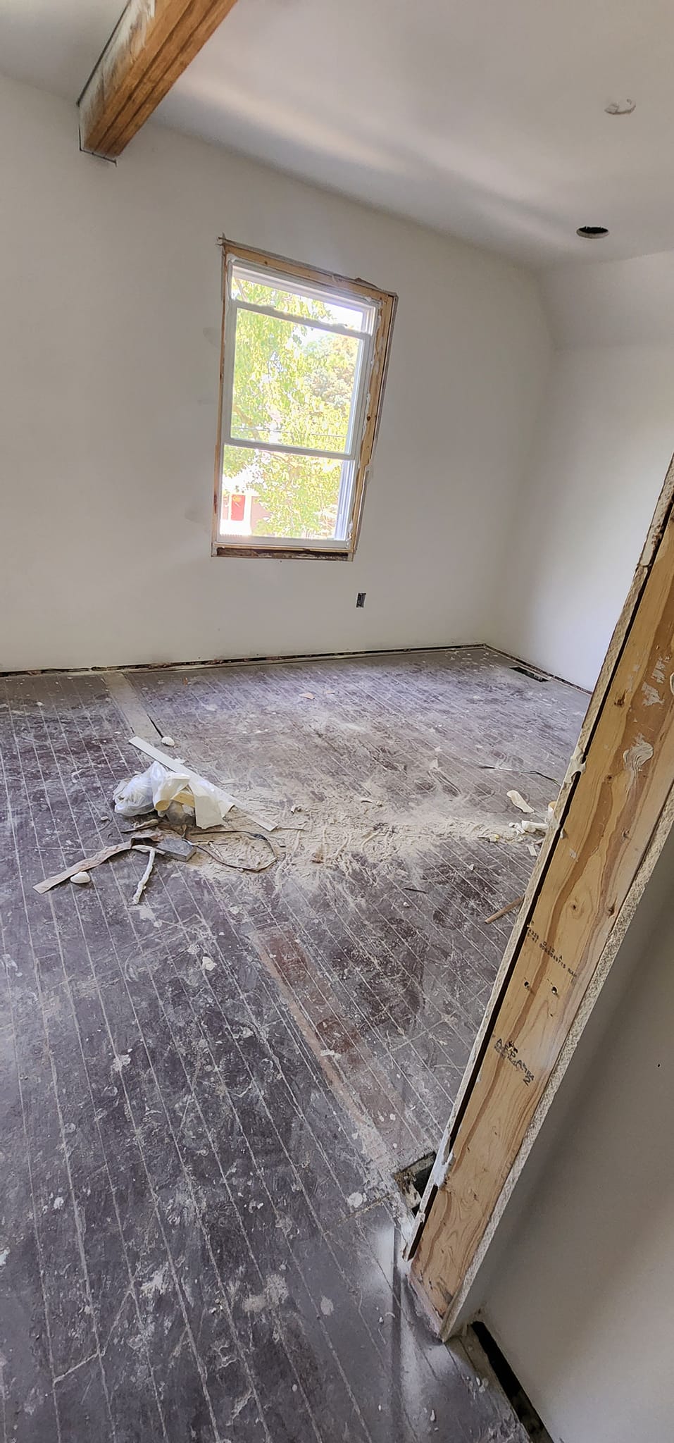 Classic Hardwood Floor Upgrade - Before