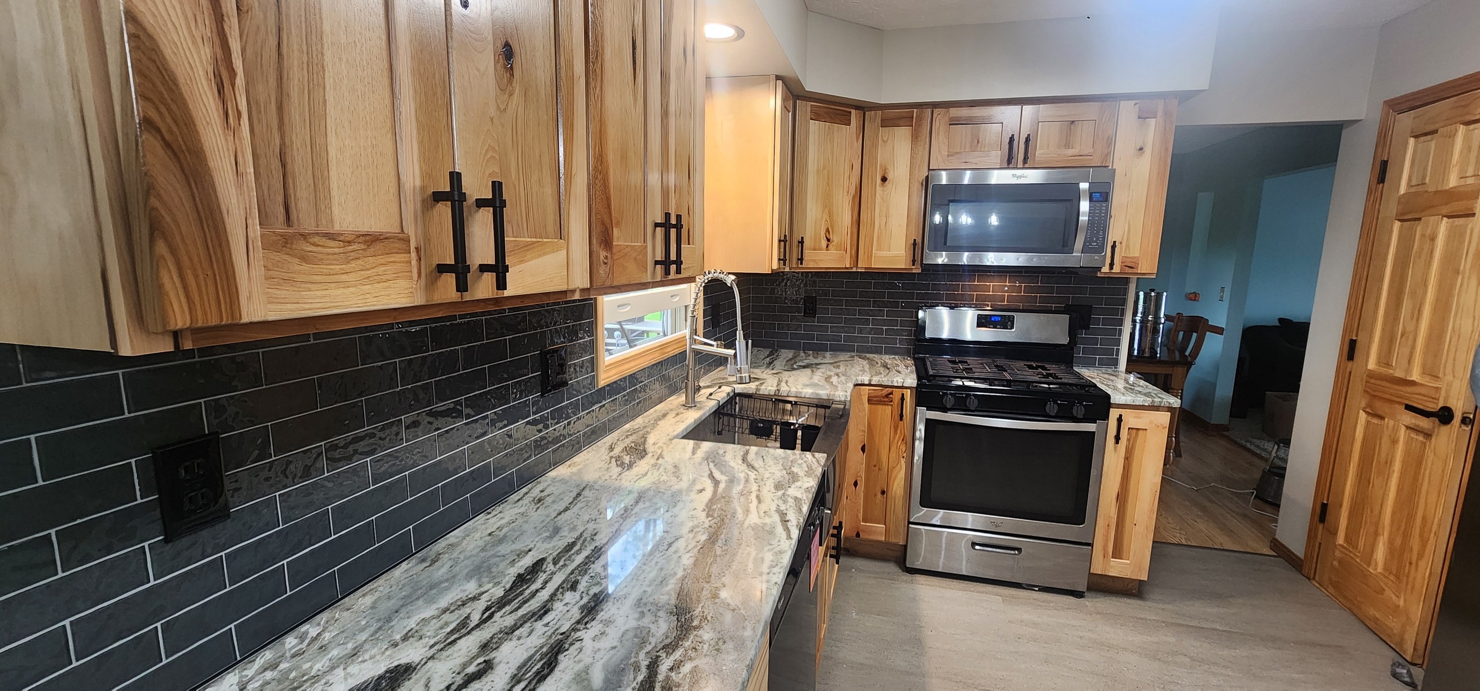 Kitchen Backsplash Installation - After