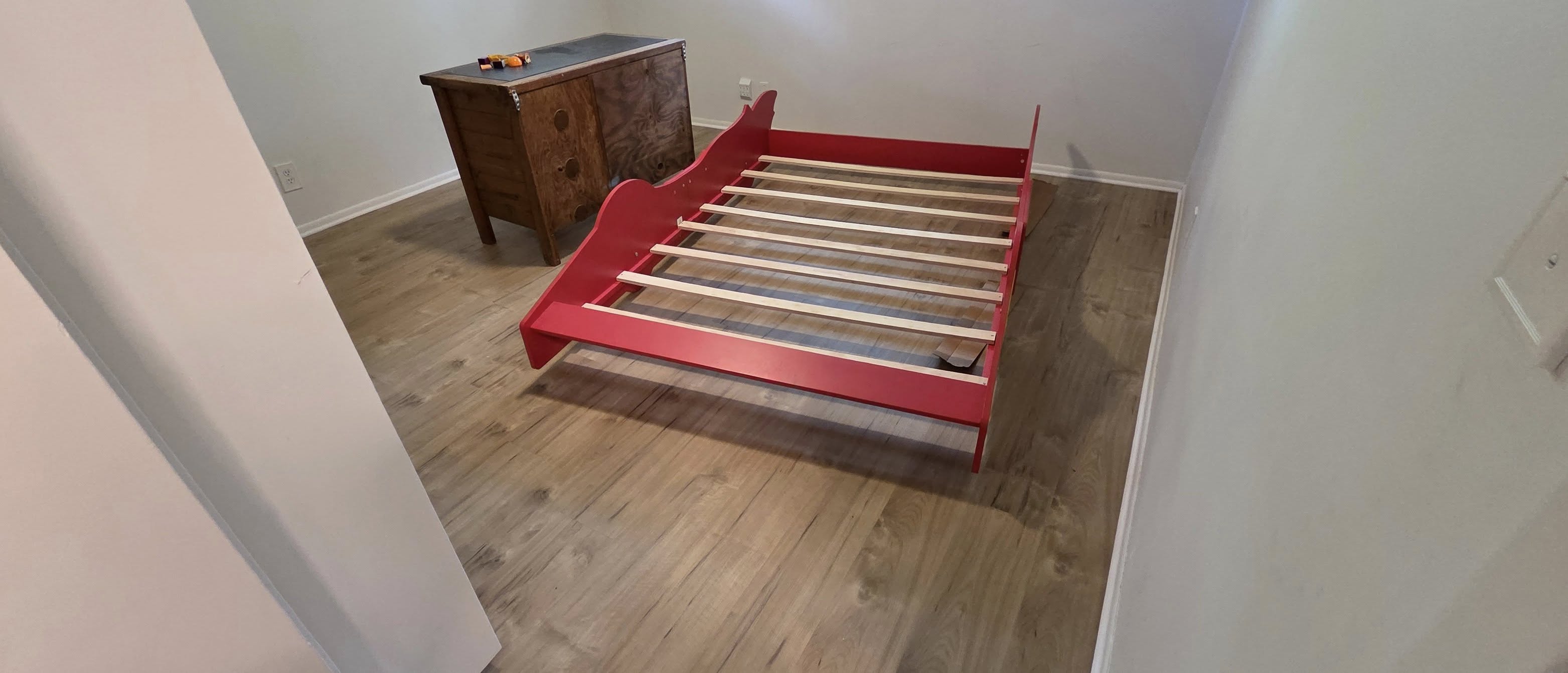 Bedroom Luxury Vinyl Plank - Modern - After