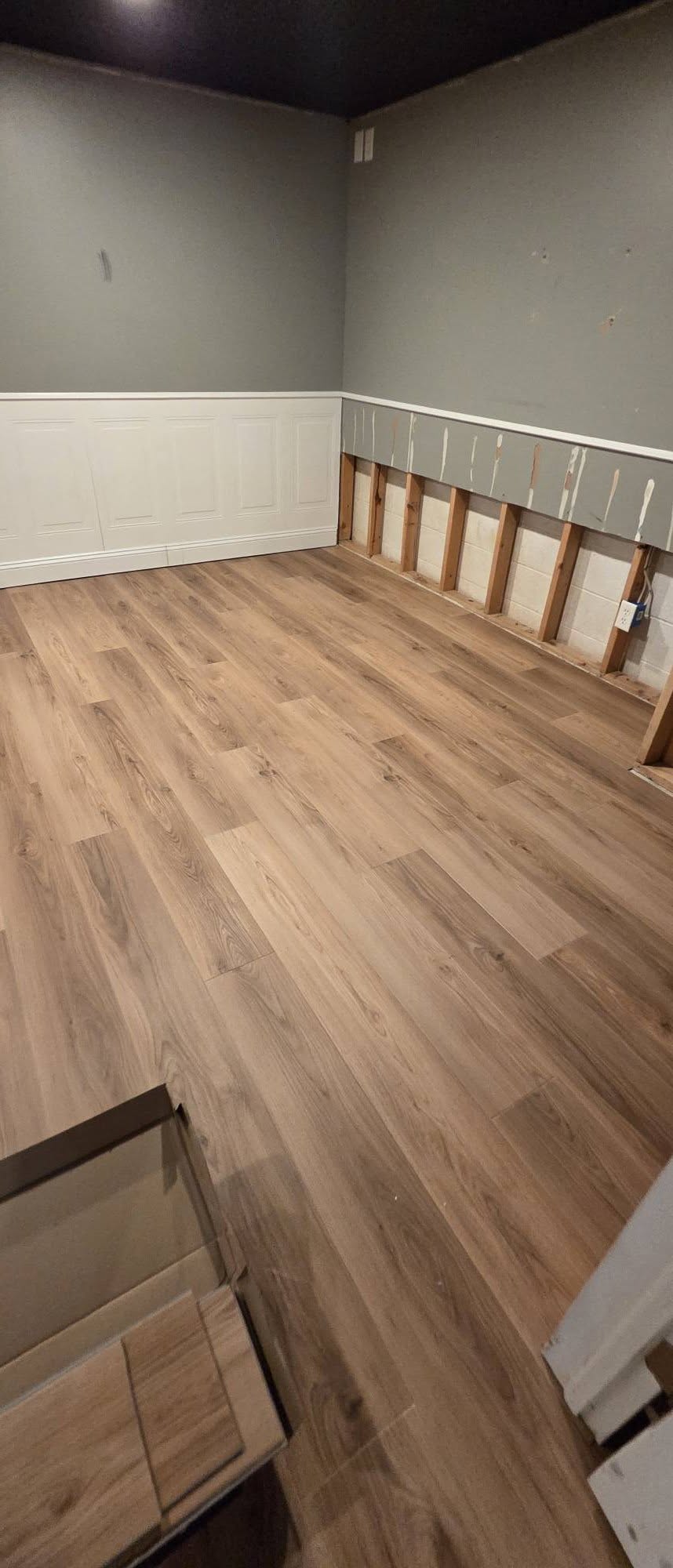 Luxury Vinyl Plank - Complete Home Remodel - After